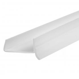 Junta para zócalo de cocina blanco, perfil de aislamiento 16,18,19 mm