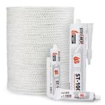 Cordón de fibra de vidrio SKD02 blanco 12 mm nr.2