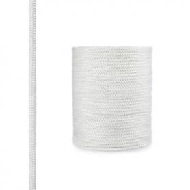 Cordón de fibra de vidrio SKD02 blanco 6 mm