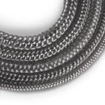 Cordón de fibra de vidrio SKD02 gris oscuro 10 mm nr.3